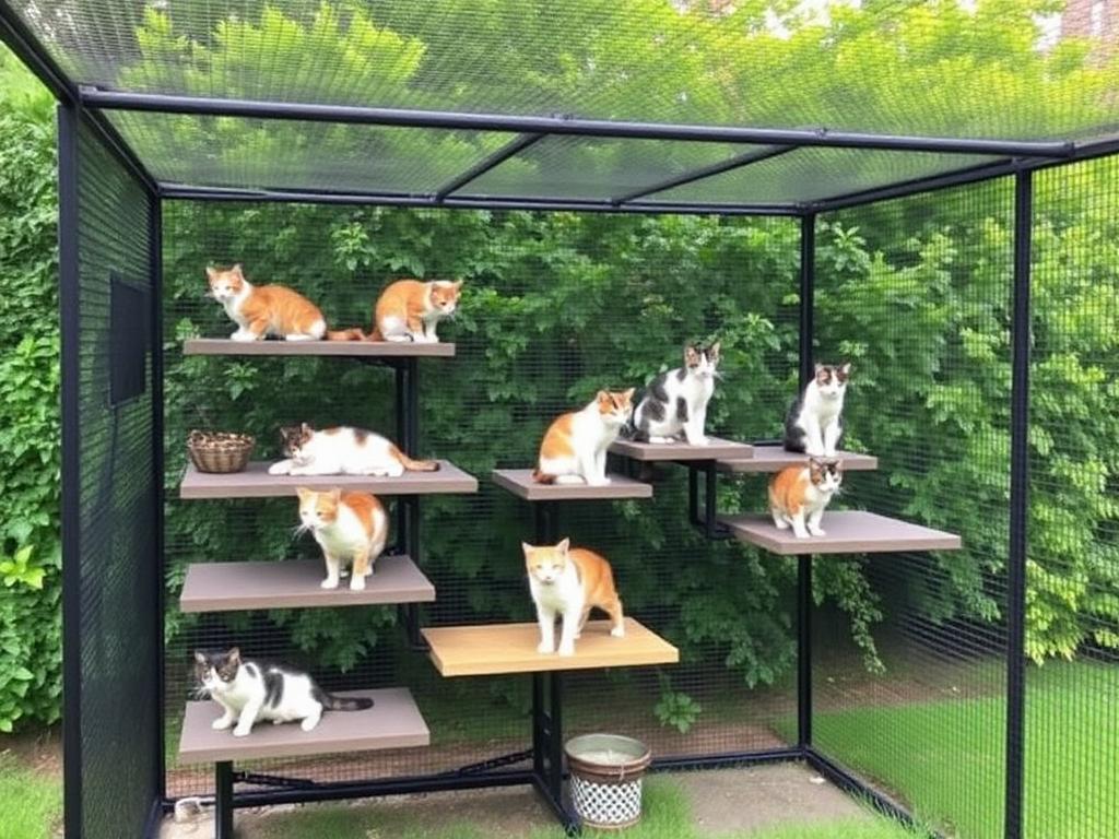 Outdoor Cat Enclosures